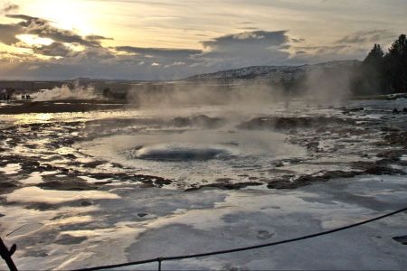 Geysir in Ruhephase