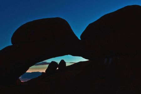 Nacht Stimmung auf Spitzkoppe